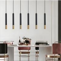 Lustre LED en aluminium de style Ming personnalisé, Ra90, température de couleur 3000K-6000K, pour l'éclairage des hôtels, restaurants et salons, garantie 3 ans