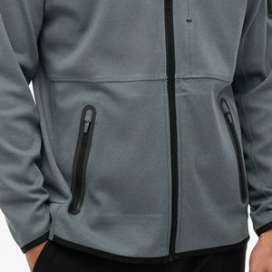 Vêtements de neige personnalisés pour hommes Veste de ski imperméable et respirante à capuche pour snowboard Veste de ski polyester solide pour adultes en hiver - Product Image 5