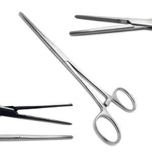 Pinces chirurgicales en gros fabriquées au Pakistan, modèle 2025, pinces à tissus OEM en gros, 1 x 2 dents, 20,0 cm, instruments médicaux et intestinaux - Product Image 1