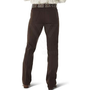 กางเกงยีนส์มีหลายกระเป๋าของผู้ชายกางเกงกีฬาเอวกลางแบบลำลองสำหรับฤดูหนาว - Product Image 2