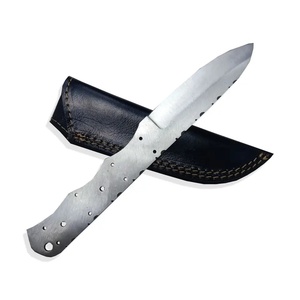 Couteau multifonctionnel JEXMOO en acier Damas fait main avec motif goutte de pluie, idéal pour l'extérieur, cadeau parfait avec support OEM - Product Image 1