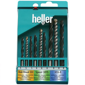 HELLER 9-Piece Universal <b>Drill</b> <b>Bit</b> Set Multipurpose for Metal and <b>Wood</b> - Product Image 3