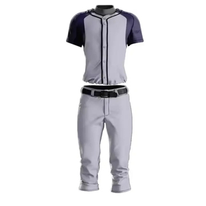 <b>Top</b> Trending Custom Made New 2025 Breathable High Quality Baseball Uniform Short Sleeves Baseball Uniform Bulk Baseball Uniform - Product Image 3