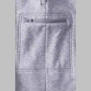 Customized Extra Soft Knitted Fabric Running Training <b>Slim</b> <b>Fit</b> Cargo <b>Jogger</b> Plain Zip Pocket Cotton Polyester <b>Jogger</b> Pant <b>Men</b> - Product Image 3