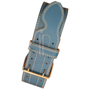 Ceinture d'haltérophilie pour hommes bonne boucle ardillon ceinture d'haltérophilie ceinture personnalisée Durable haut Grain vache peau cuir - Product Image 5