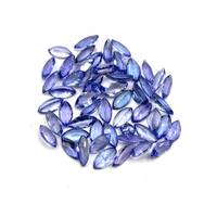 Tanzanite bleue naturelle de qualité AAA non chauffée, taille émeraude 3x6mm, pierres précieuses en vrac pour bijoux
