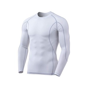 2025 New Men Rash Guard Compression <b>Top</b> Custom Logo <b>Long</b> <b>Sleeve</b> Gym Fitness Sportswear OEM Wholesale Supply - Product Image 5