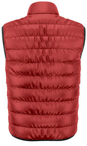 Veste bouffante sans manches en polyester 100% de haute qualité pour hommes, gilet en tissu tissé lavable, col montant, caractéristiques légères à capuche - Product Image 3