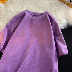 เสื้อยืดผู้ชายไซส์ใหญ่พิเศษสำหรับคนที่ล้างหิน/น้ำกรด - Product Image 3