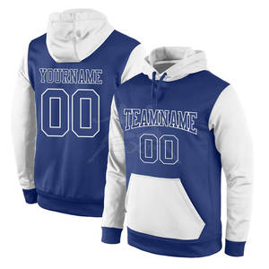 Durable Fabric And Relaxed Fit Stylish Sports <b>Hoodie</b> With Contrast Color Panels And Custom Options - Product Image 1