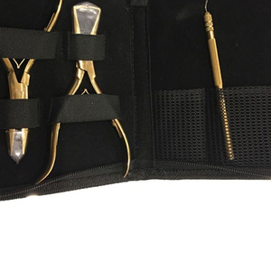 Kit d'outils d'extension de cheveux avec ruban adhésif professionnel et micro liens en couleur noire Logo personnalisé Outils d'extension de cheveux - Product Image 6
