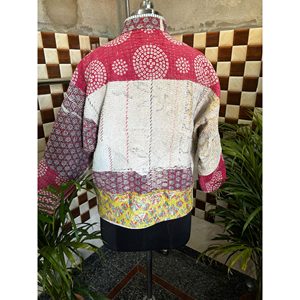เสื้อแจ็คเก็ตคันธา คอจีน ผ้าทอแบบควิลท์ทันสมัย สำหรับมืออาชีพ สวมใส่สบายๆ ได้หลากหลายโอกาสในฤดูใบไม้ร่วง บุด้วยใยฝ้าย - Product Image 4