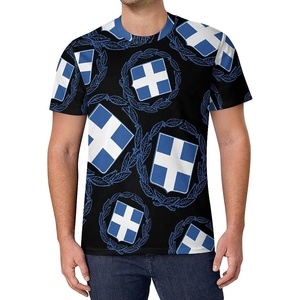 Bán Buôn Giá Rẻ Giá Chất Lượng Cao Tùy Chỉnh Thương Hiệu Người Đàn Ông Của Thăng Hoa Printing100 Polyester Thăng Hoa Áo Thun Với Biểu Tượng Tùy Chỉnh - Product Image 2