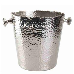 New Designer Copper champagne Club <b>Bucket</b> <b>Beverage</b> <b>Tubs</b> Stainless Steel Beer Copper <b>Ice</b> <b>Bucket</b> Cooler With Brass Handle Hammered - Product Image 3