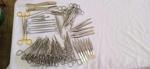 Juego de Instrumentos Quirúrgicos para Cirugía Plástica, 72 Piezas, Kit de Acero Inoxidable, Manual, Metálico, Esterilizado, Suministros Médicos para Mascotas - Product Image 2