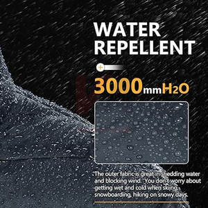 Veste matelassée compressible personnalisable pour hommes manteau isolé d'hiver à chaud poignets élastiques à ourlet OEM vente en gros fournisseur en usine - Product Image 4