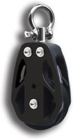 Nuevo Bloque Giratorio Individual para Vela - Polea Marina Compacta de Acero Inoxidable T316 y Construcción de Nylon PA6.6, 35MM 55MM, Herrajes Náuticos