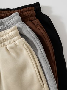 Pantalones de chándal de cintura sólida de alta calidad para hombre con Personalización completa - Product Image 5
