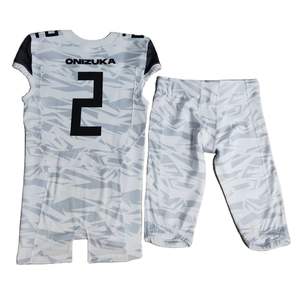 Venta caliente de encargo de fútbol americano uniformes de fábrica al por mayor transpirable camisetas de manga corta para los conjuntos del equipo - Product Image 6