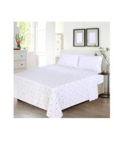 酒店床上用品套装双人床单亲肤床单套装印度印花平板床单