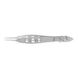 結束鉗子ストレートステンレス鋼5mm長の滑らかな顎眼用縫合鉗子外科用医療機器