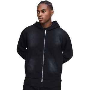 Chaqueta con Capucha de Invierno con Logotipo Personalizado Bordado e Impreso, Chaqueta de Manga Larga para Hombre, Color Sólido, 100% Algodón, Resistente al Viento, Ecológica - Product Image 1