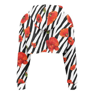 Made in High Quality Material Women Crop <b>Top</b> Hoodies Outdoor Use Quick Dry Women Crop <b>Top</b> Hoodies - Product Image 2