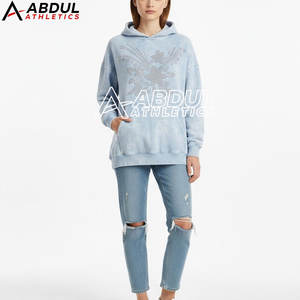 Sudaderas con Pedrería y Lavado Ácido para Mujer, Estilo Vintage Brillante con Cristales - Product Image 4