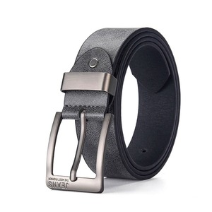 Belt With Custom Logo Fashion Style Genuine Leather and Alloy Buckle Personalized - Product Image 6