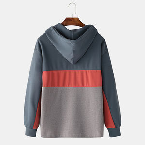 Haute qualité hommes coton épais blanc plaine lourd surdimensionné sweats à capuche et sweat pas cher bas prix séchage rapide respirant - Product Image 2