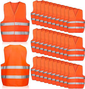 Gilet de sécurité réfléchissant imperméable de classe 2 ANSI en gros avec logo personnalisé pour la course à pied et la construction - Product Image 1