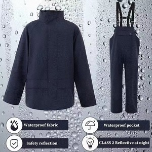 Overoles de Seguridad Unisex al por Mayor, Personalizados, Antiestáticos, Transpirables, Reflectantes, Resistentes al Aceite, Ropa de Trabajo Industrial - Product Image 2