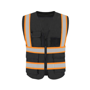 Gilet de sécurité réfléchissant avec logo personnalisé en Offre Spéciale Vêtements de travail de construction industrielle en maille haute visibilité pour ingénieurs disponibles - Product Image 6
