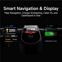 Skuter Listrik EU STOCK Original Ninebot by Segway Max G3 Motor 2000W Kecepatan Maksimum 45Km/h Jarak Tempuh 80KM KickScooter Dengan Layar TFT