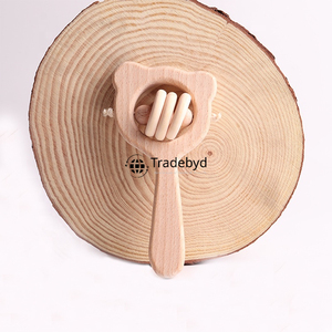 ของเล่นไม้ทำมือระดับพรีเมียมสำหรับเด็กทารกและเด็กเล็ก เสริมพัฒนาการด้านประสาทสัมผัส ปลอดภัยสำหรับเด็กชายและเด็กหญิง หลายขนาด โดย Tradebyd - Product Image 6