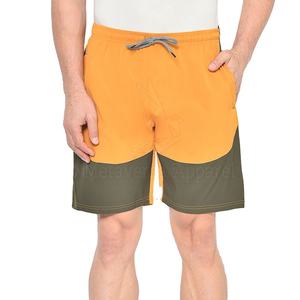 Comfort Men's Gym Shorts Secado rápido Transpirable Color Cintura media Cierre elástico Liso teñido Venta al por mayor Cintura elástica - Product Image 1