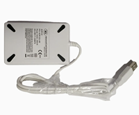 Lecteur et graveur de cartes intelligentes NFC USB 13,56 MHz ISO14443A Ndef ACR122u blanc