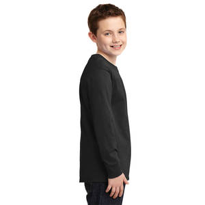 Camiseta de manga larga para niños Camiseta de manga larga con cuello redondo para niños Algodón suave 3-14 años - Product Image 6