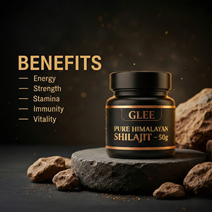 Glee Impex Résine de Shilajit Pure et Naturelle de l'Himalaya de Qualité Alimentaire 99% Fraîche, Extrait de Shilajit Amère pour Adultes, Boîte en Vrac et Approvisionnement Export - Product Image 5