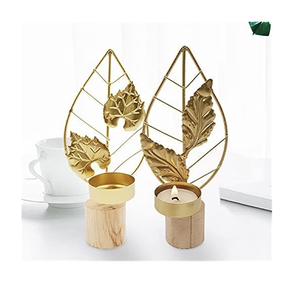 Brass <b>Candle</b> Holder Stand Solid Color <b>Tealight</b> <b>Candle</b> Holders for Life Design Piece with Sale Product Free Sample - Product Image 1