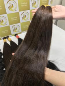 60 cm Negro Raw Virgen Onda Natural Cabello Doble Calidad - Product Image 3