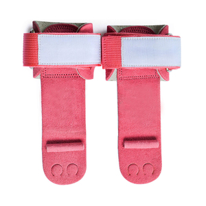 새로운 도착 체육관 운동 피트니스 역도 홀 핸드 그립 사용자 정의 로고 역도 체조 그립 - Product Image 6