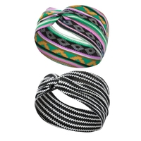 Accessoires de cheveux bandeau personnalisé pour femmes filles avec impression ou broderie de logo