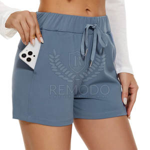 Pantalones cortos de mujer a precio razonable servicios OEM último estilo diseño personalizado ropa de calle pantalones cortos de mujer - Product Image 1