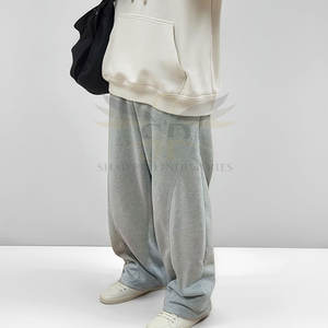 Pantalones holgados de lana para hombre de alta calidad con servicios OEM, pantalones holgados de lana para hombre de diseño personalizado de último estilo para adultos - Product Image 6