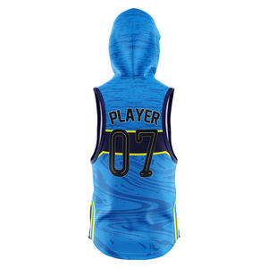 W4G Compression 7on7 maillots de football drapeau personnalisé transfert de chaleur imprimé respirant grande taille uniformes d'équipe 100% Polyester - Product Image 5