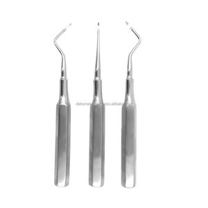 Set Ergonómico de Periótomos Periodontales Manuales Avanzados de Acero Inoxidable para Extracciones Quirúrgicas Dentales Atraumáticas en Hospitales y Clínicas - Product Image 1