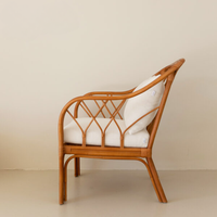 Chaises de salle à manger et de salon en rotin naturel faites à la main, fauteuil de loisirs en osier pour la maison, le jardin, meubles faits à la main, chaise de salon