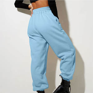 Pantalones de lana de secado rápido de talla adulta de calidad superior para mujer/pantalones de lana cómodos de cintura alta para mujer - Product Image 3