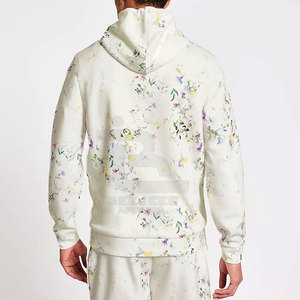 Oem Service-Ensemble short à capuche surdimensionné pour homme, ensemble de tenues en coton 100%, ensemble deux pièces, sweat-shirt et short pour homme 2025 - Product Image 4